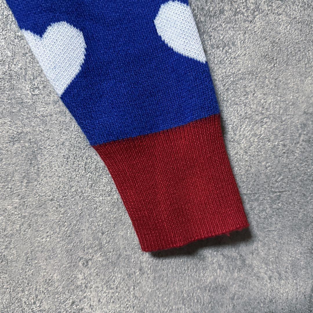 MARK ＆ LONA マークアンドロナ ウール混 ニット ポロシャツ 長袖