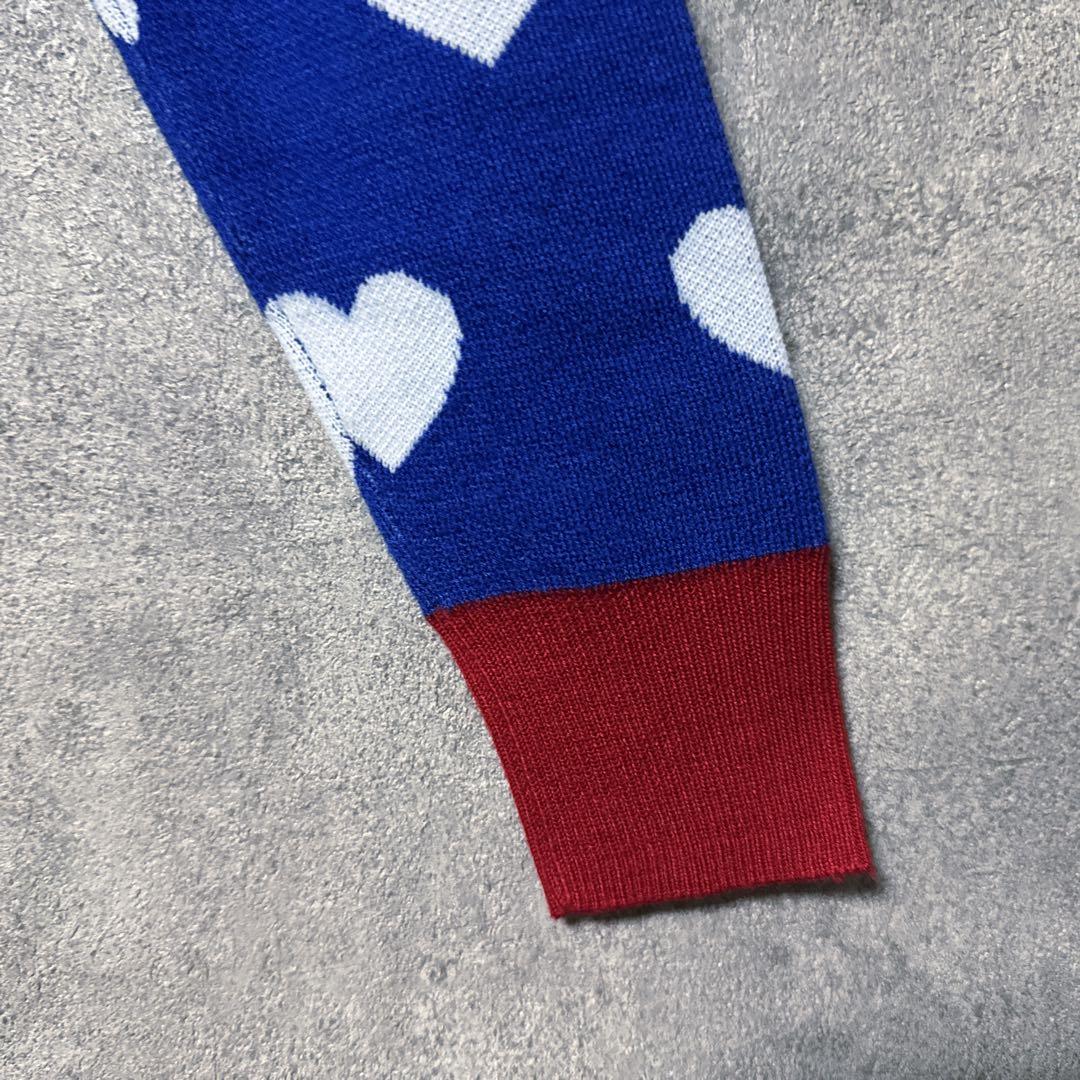 MARK ＆ LONA マークアンドロナ ウール混 ニット ポロシャツ 長袖