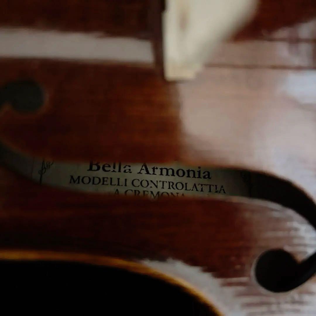 高品質・美品 初心者向け（本体/弓/肩当て/ケース/松脂）セット バイオリン