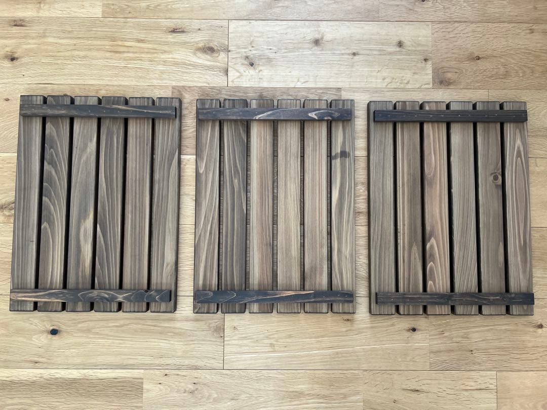 アイアン工房　アイアンテーブル+ブラックマルチプレート　　収納バッグ付き