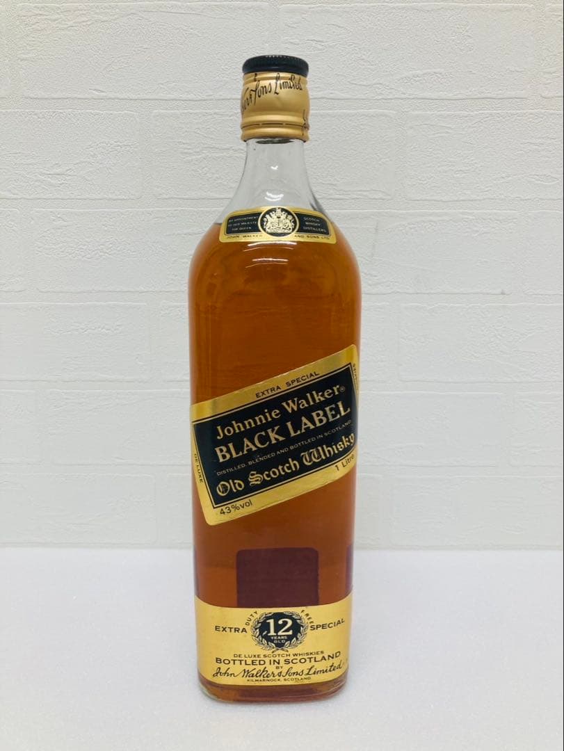 ジョニーウォーカー ブラックラベル 12年 エクストラ スペシャル2本セット