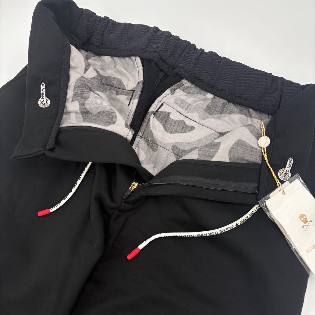 新品タグ付き　MARK&LONA マークアンドロナ ゴルフパンツ 黒 702