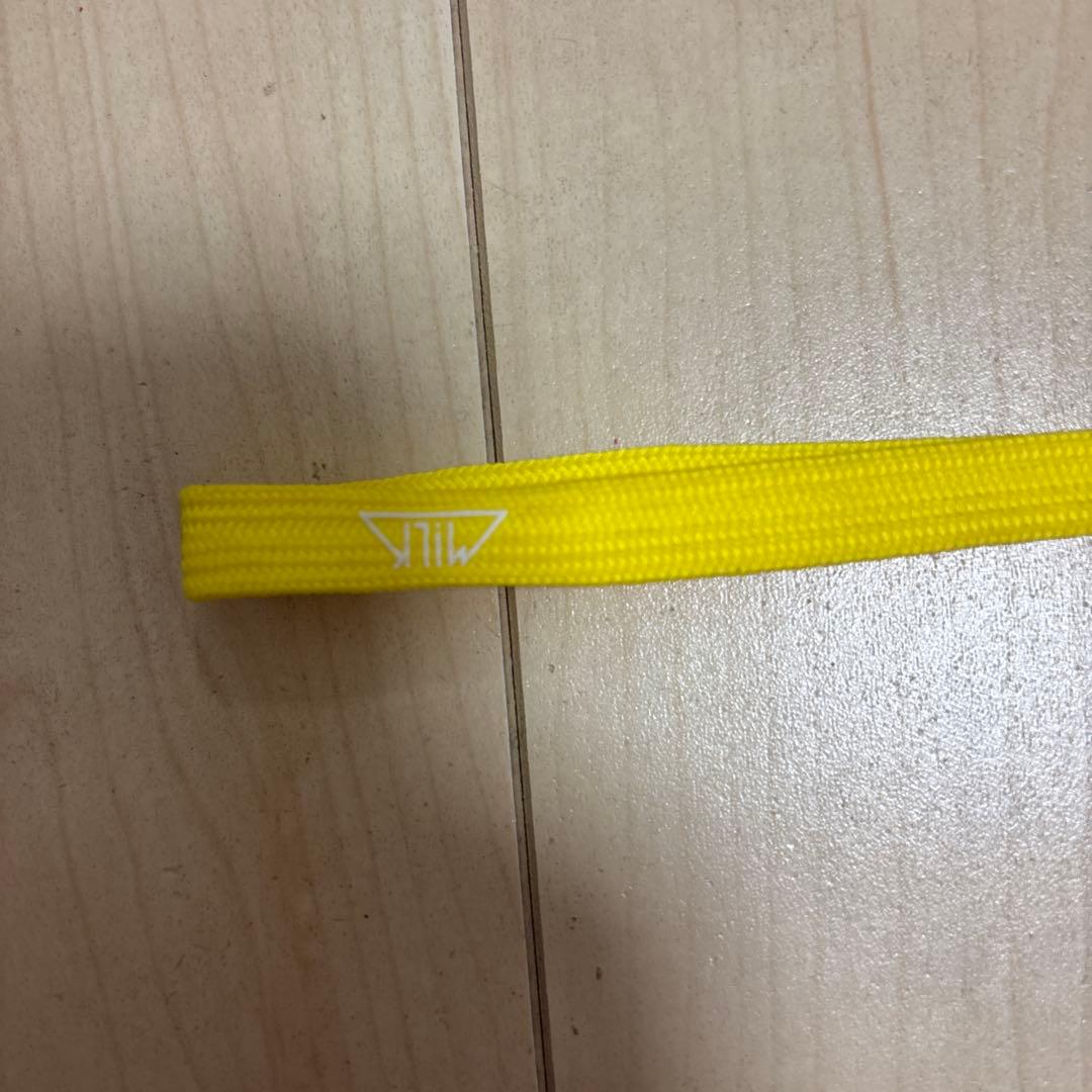 (うさ様用)mi!kペンライト イエローラメペンライト ストラップ付き