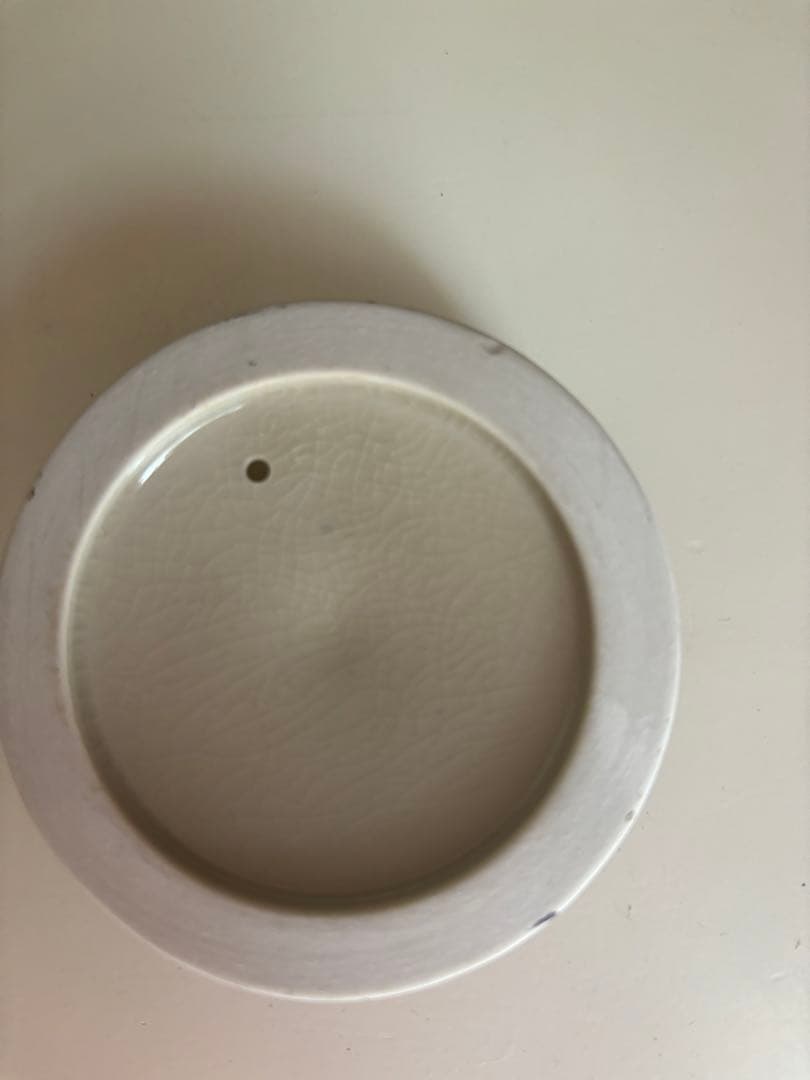 ビンテージ！美術　九谷焼　菊詰文様　五彩　唐草　急須　湯呑み　新品箱入り