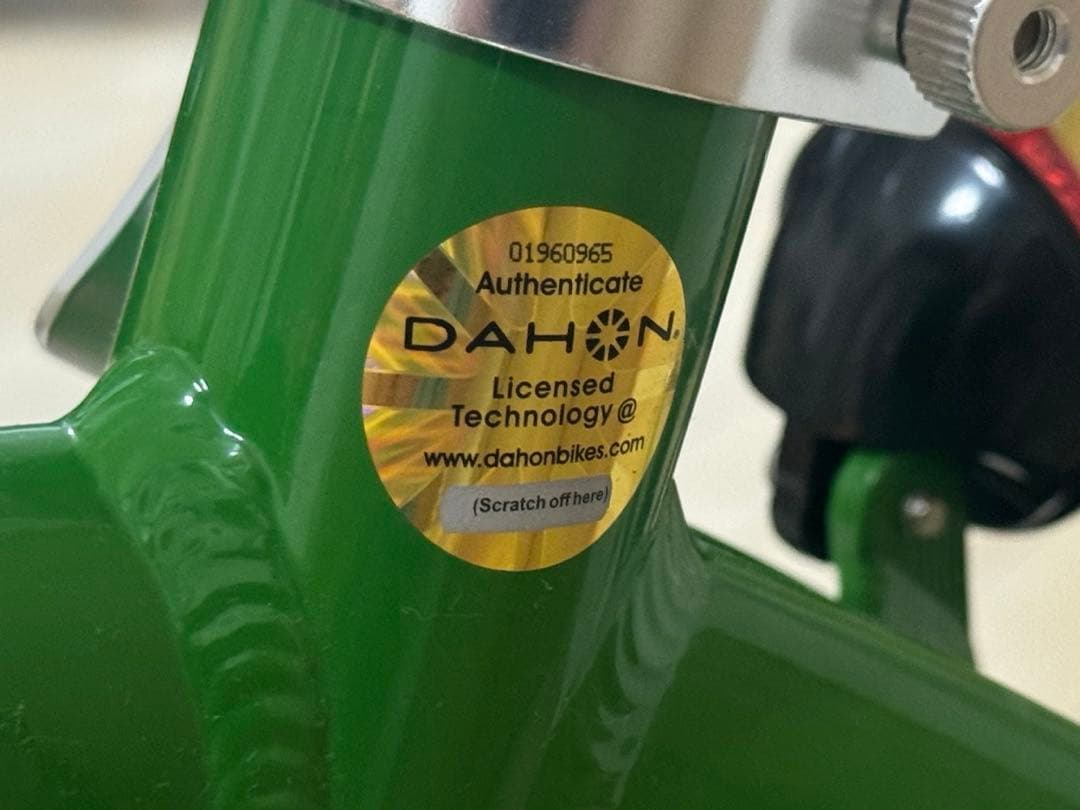 FIAT DAHON 折り畳み自転車 グリーン