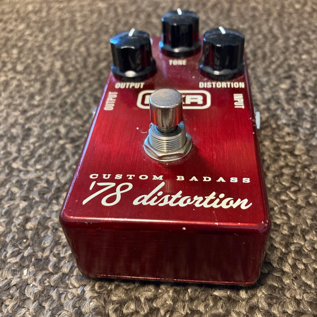 ギター MXR '78 distortion custom badass