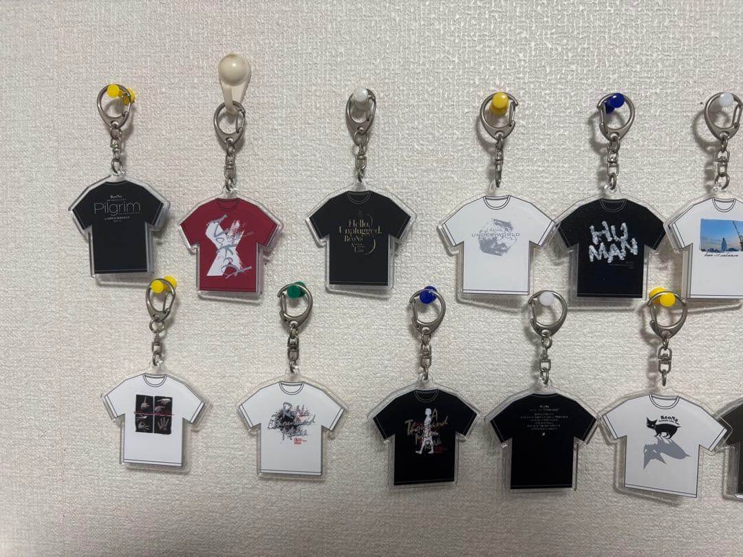 ReoNa ランダムツアーTシャツメモリアルキーホルダー コンプリートセット