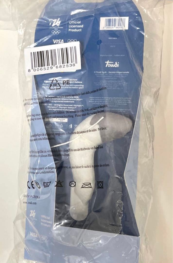 Tina ティナ ぬいぐるみマスコット ミラノ・コルティナ2026 27cm