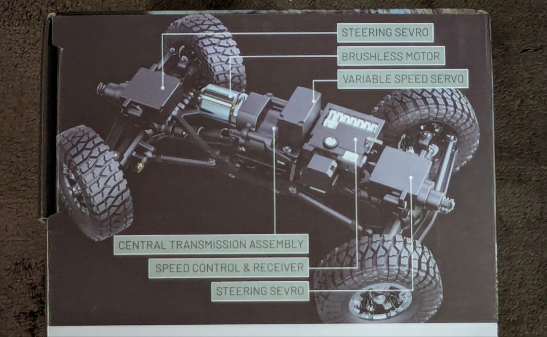 UDI R/C UCX2405 PRO ブラシレスモーター　4WS モデル