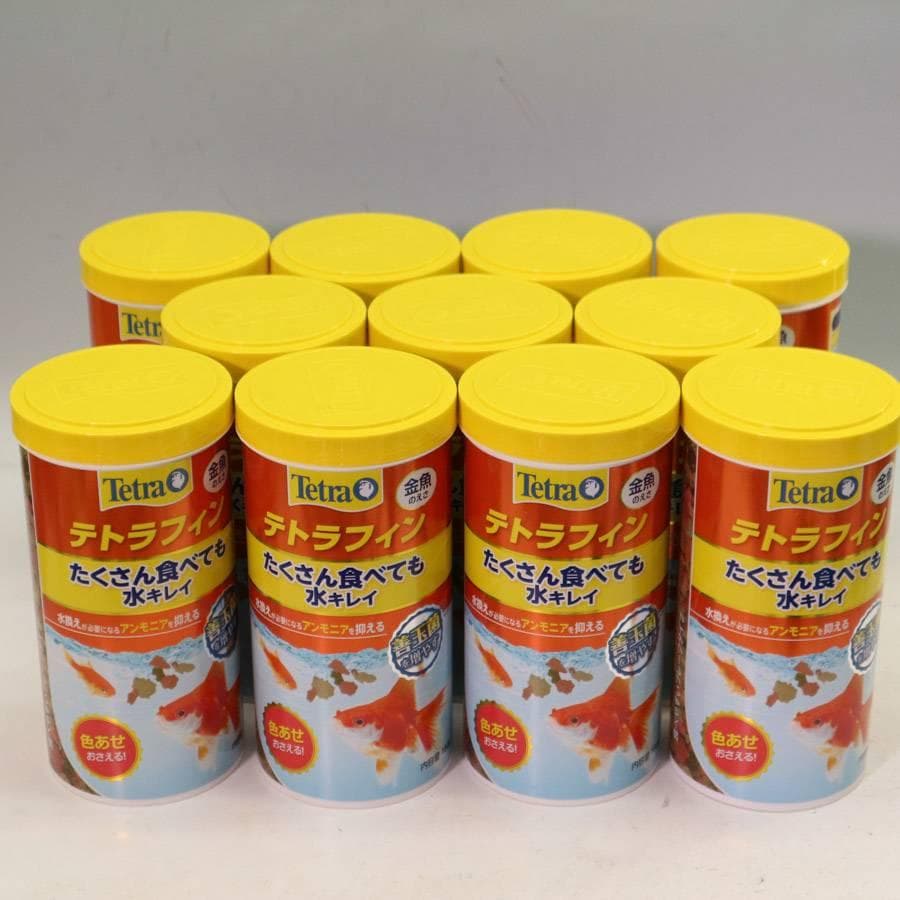 テトラフィン 金魚のエサ 180g 11個セット まとめ売り