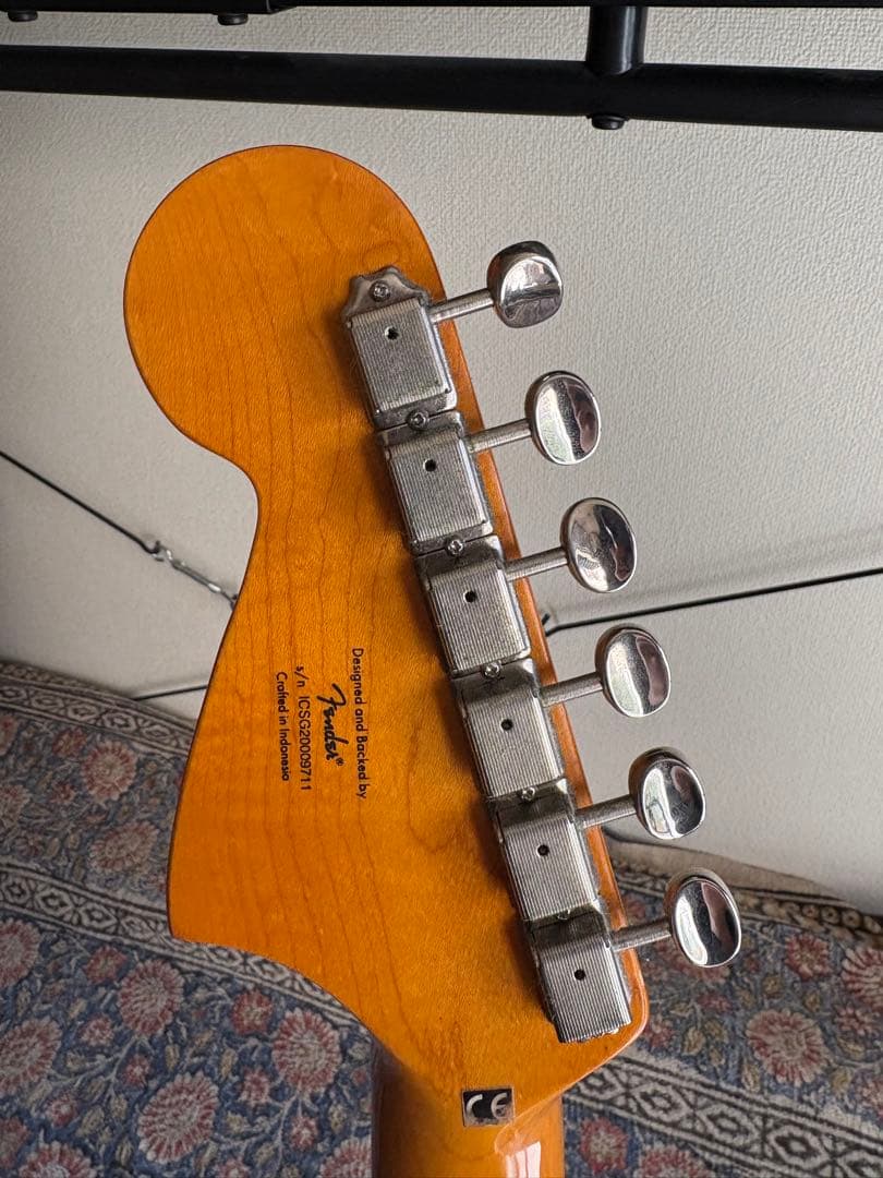 ギター squier classic vibe '70s jaguar