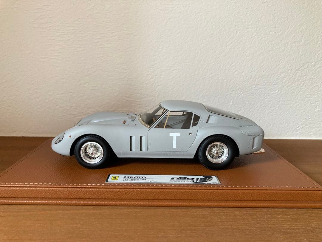 【新品未使用】BBR 1/18 Ferrari250GTO Test Monza