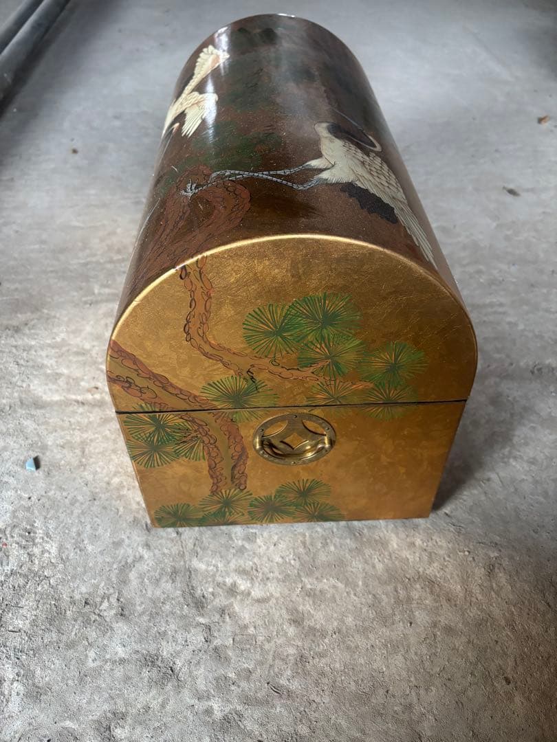 韓国 中国 唐木 螺鈿 青貝 螺鈿象嵌 ジュエリーボックス　小物箪笥