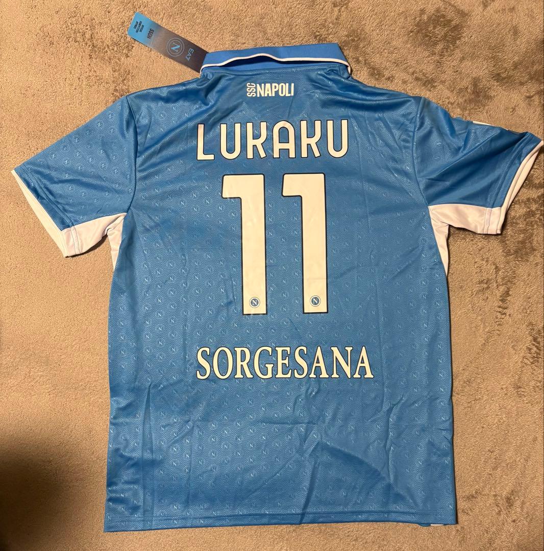 セリエA2025MSCナポリEA正規Tシャツ