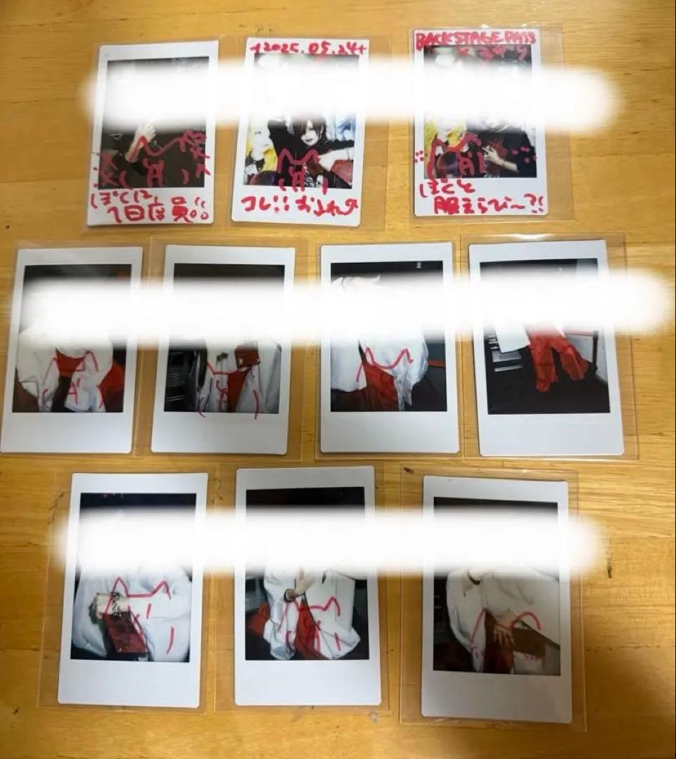 真鬼マナセ チェキ10枚セット 1日店長 巫女衣装