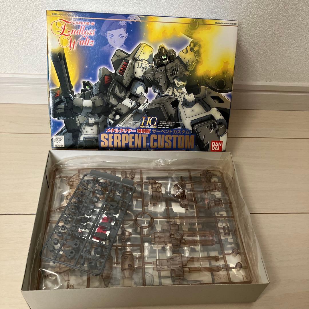 絶版【未組立】ガンダムW メタルクリヤー エンドレスワルツ ７箱セット