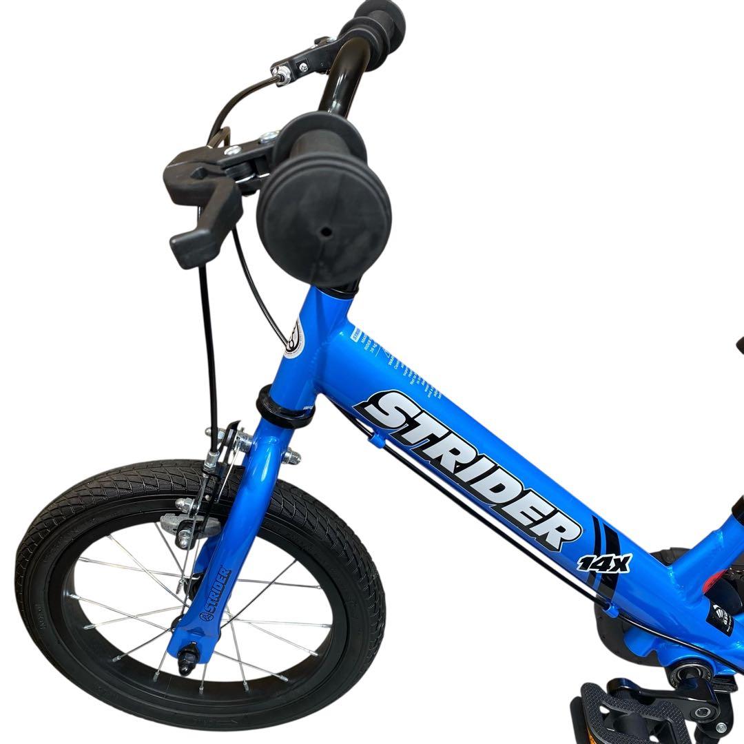 【美品】ストライダー 14x STRIDER 14インチ ブルー　キッズバイク