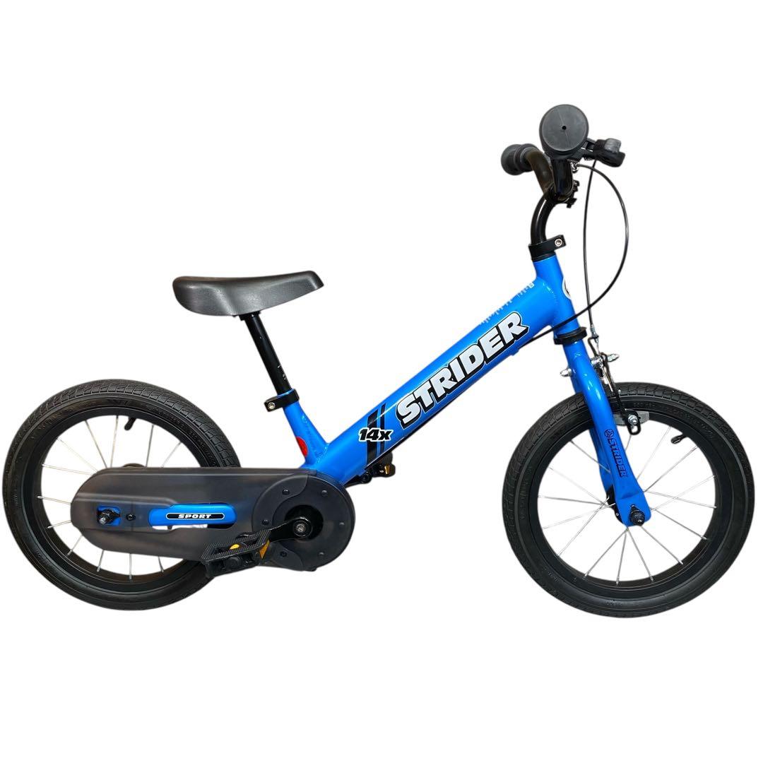 【美品】ストライダー 14x STRIDER 14インチ ブルー　キッズバイク