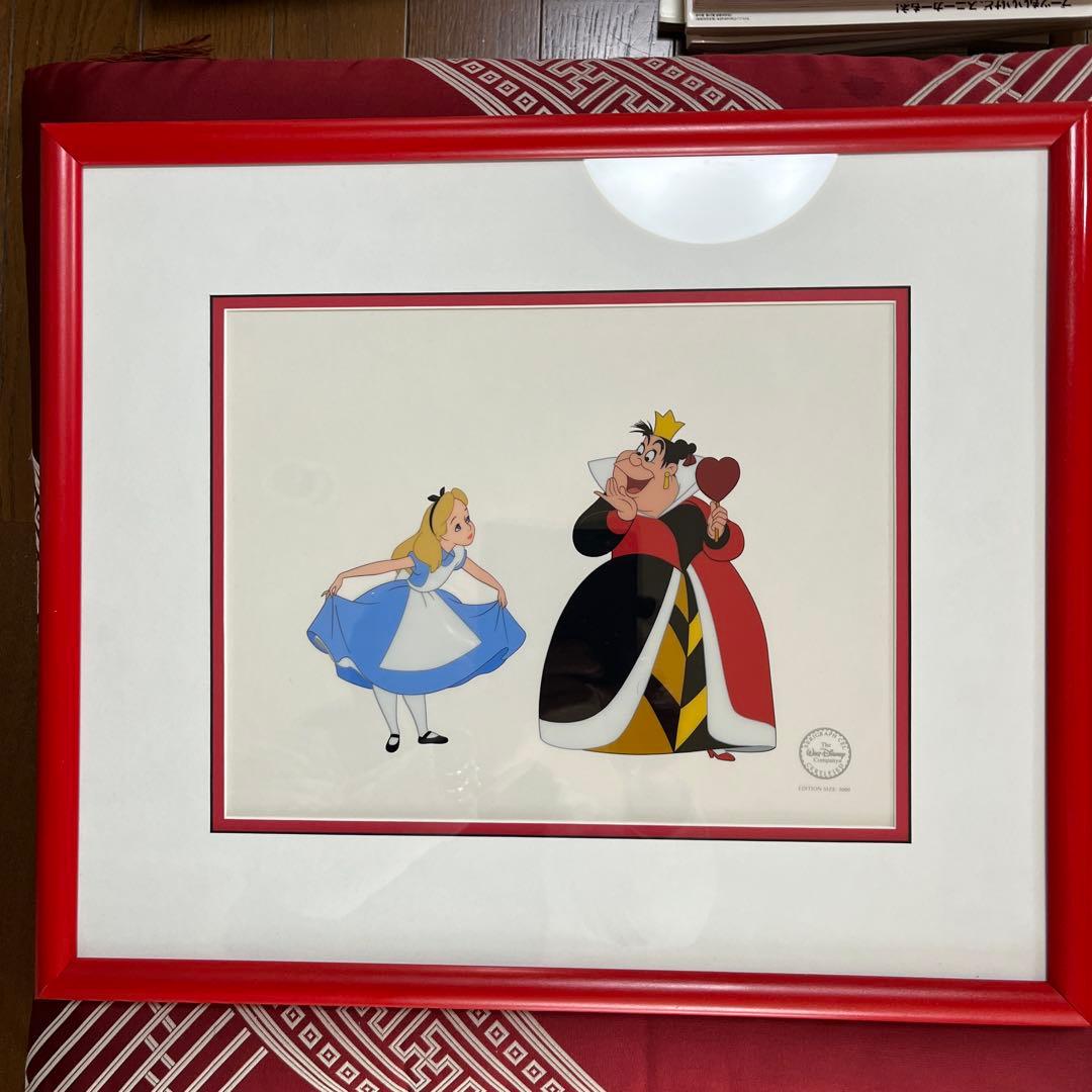 ディズニーセル画　不思議の国のアリス　5000枚限定