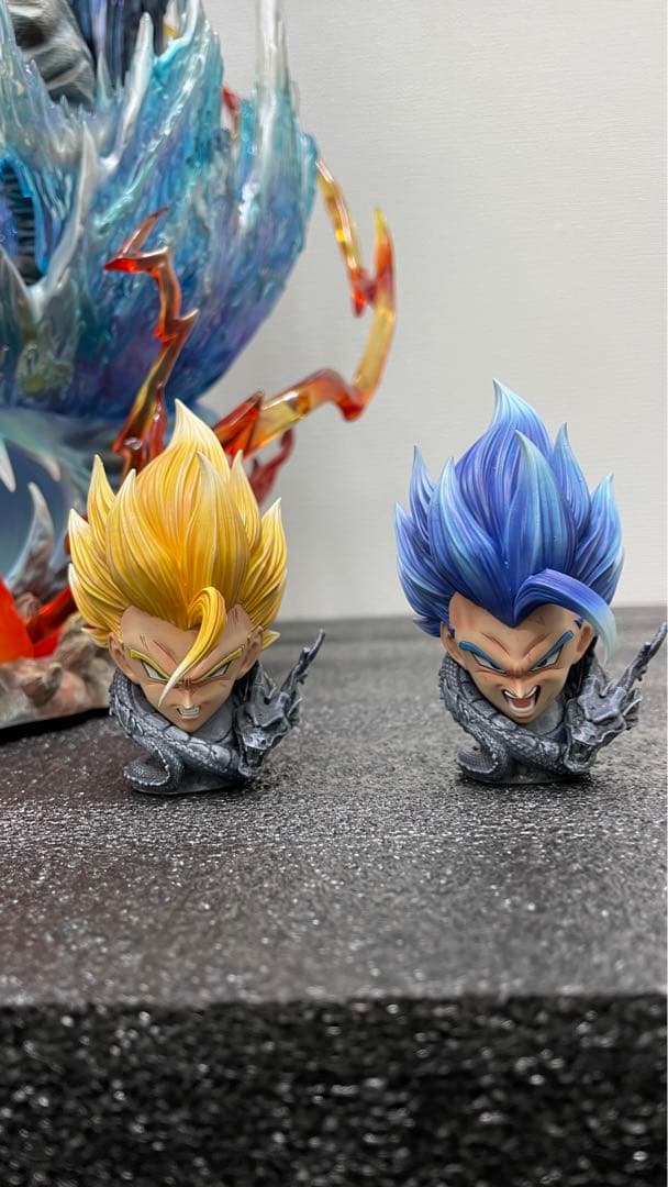 限定絶版ドラゴンボールゴジータガレージキットスタチュー1/6サイズシリアル付