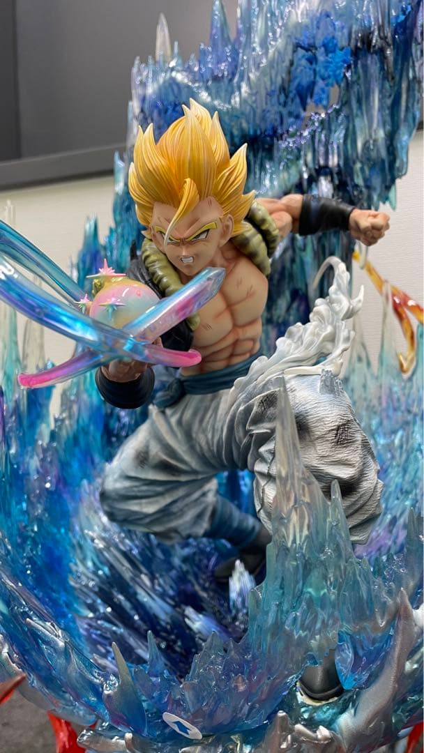 限定絶版ドラゴンボールゴジータガレージキットスタチュー1/6サイズシリアル付