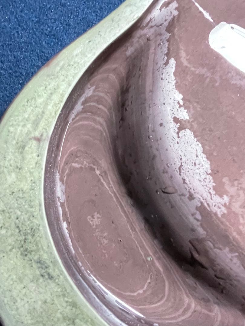 【墨研】朝鮮鴨緑江石◆渭原端渓硯 変形楕円硯◆朝鮮銘石◆書道具 文房四宝 貴重硯