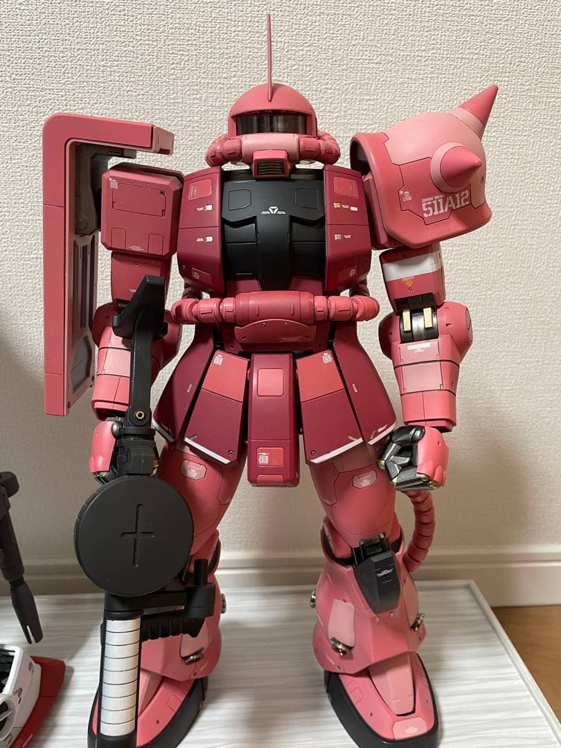1/48 メガサイズ　ガンダム　ザク　2体セット完成品