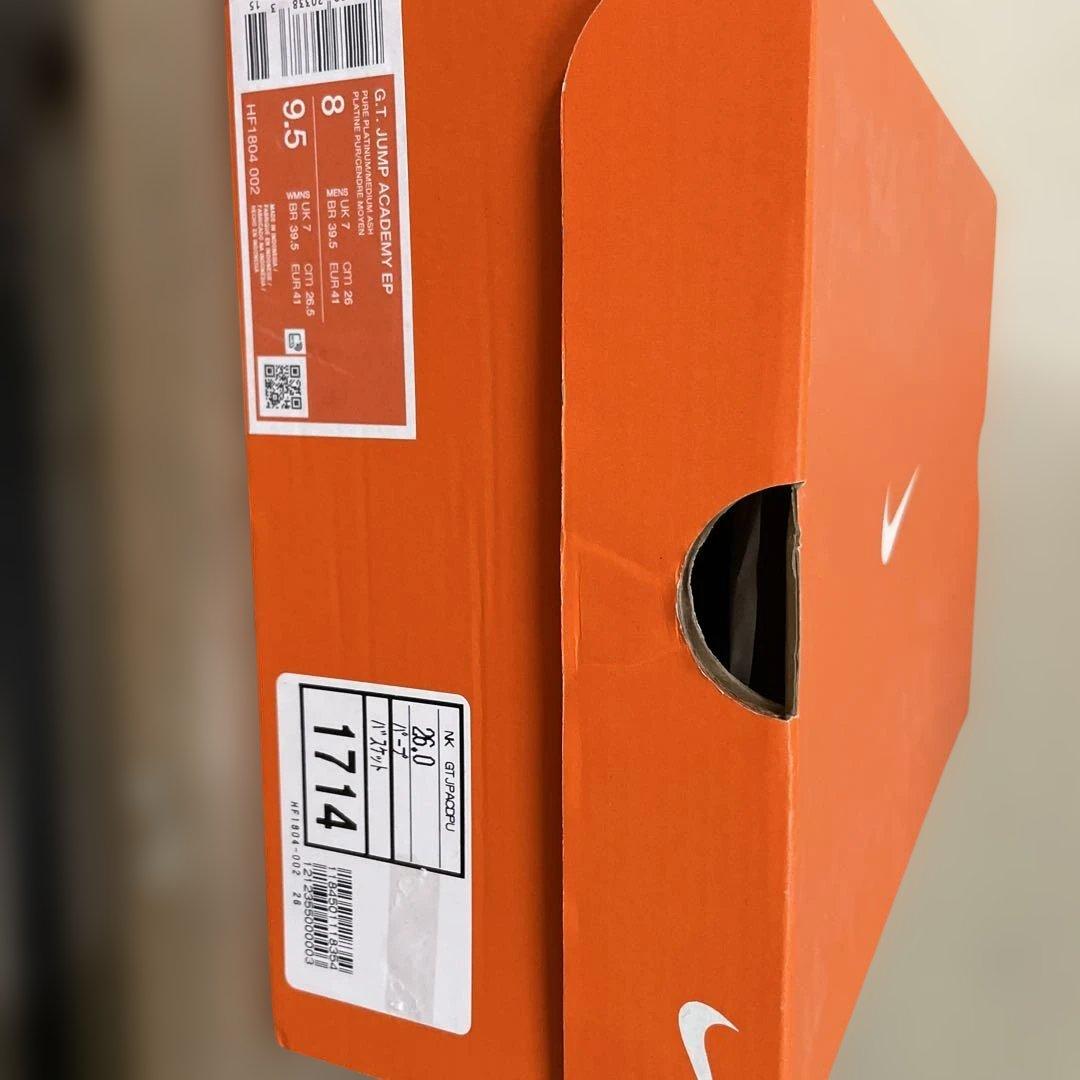 Nike G.T. JUMP ACADEMY EP 26.0cm バッシュ