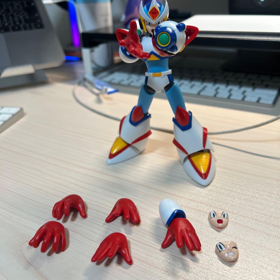 【組立済】ロックマンX セカンドアーマー コトブキヤ プラモデル　壽屋