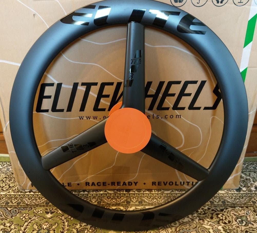 【美品】ELITEWHEELS　3スポークホイール フロント