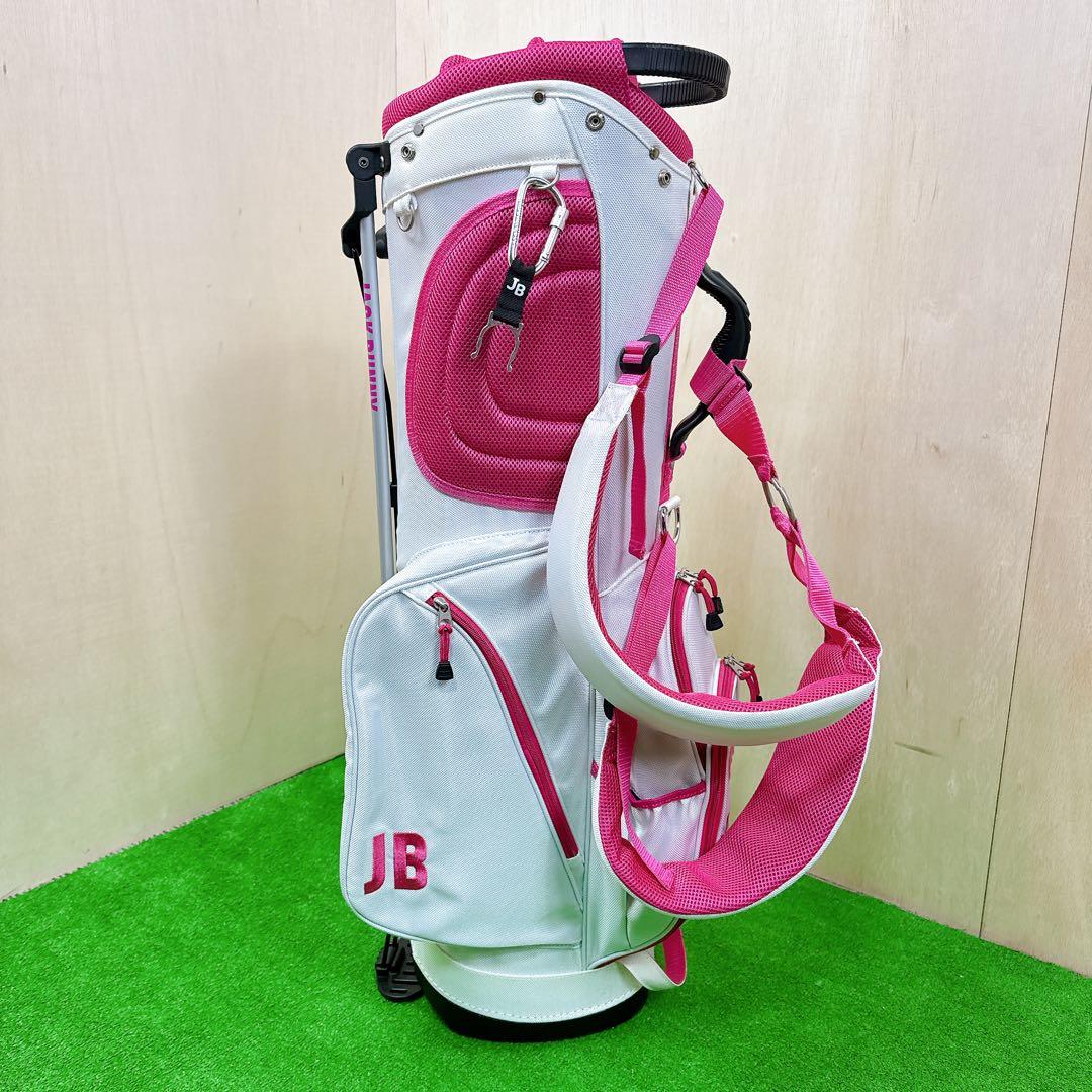 JACK BUNNY キャディバッグ スタンド式 軽量 パーリーゲイツ