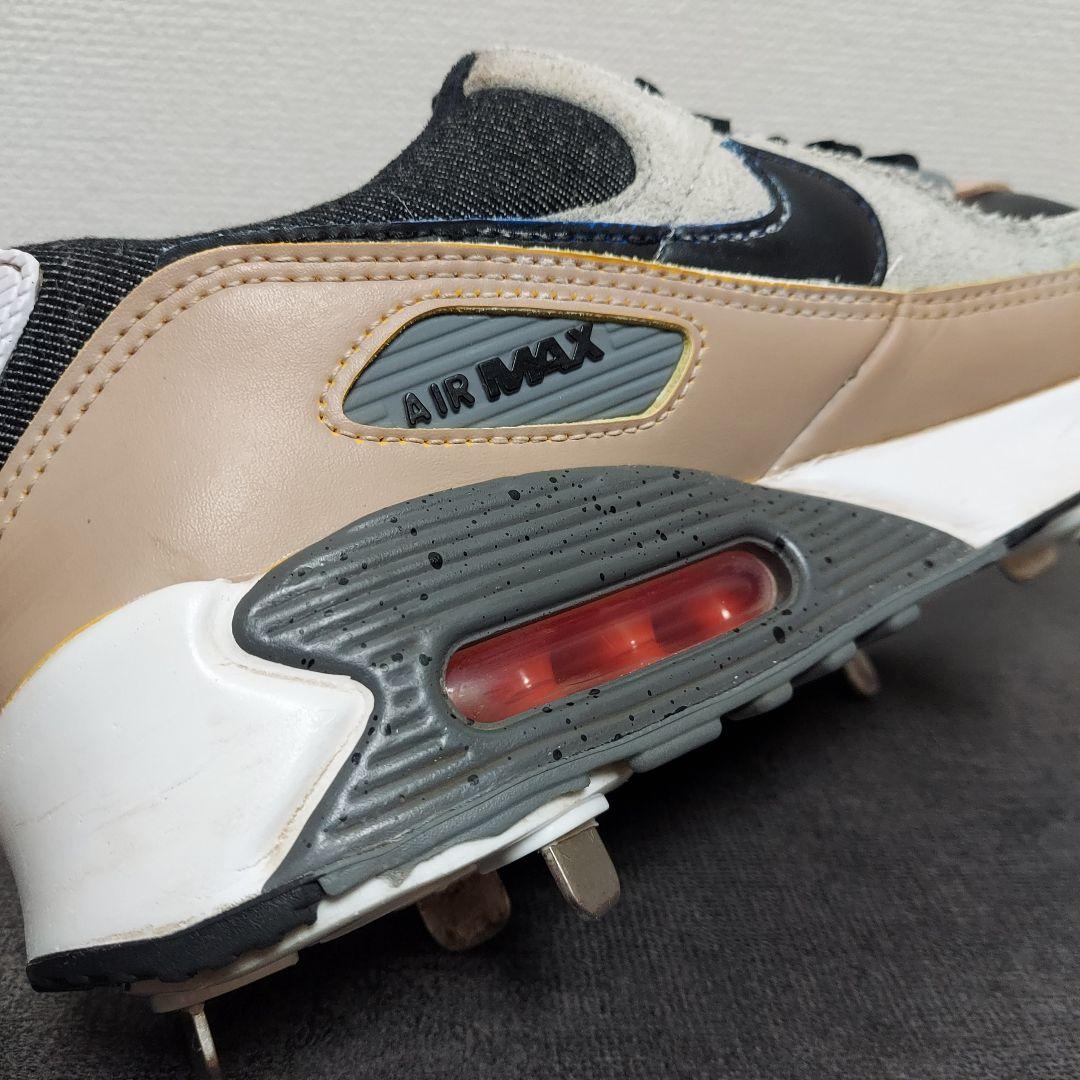 あ*げ様 NIKE ナイキ マックス 90 野球カスタム　スパイク　メンズ　27