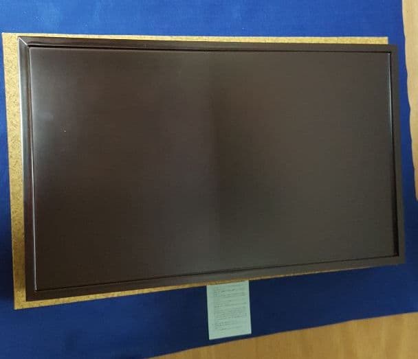 未使用　激美品　うるし　お盆　天然木漆器　紀州漆器　伝統工芸品　５０ｃｍ