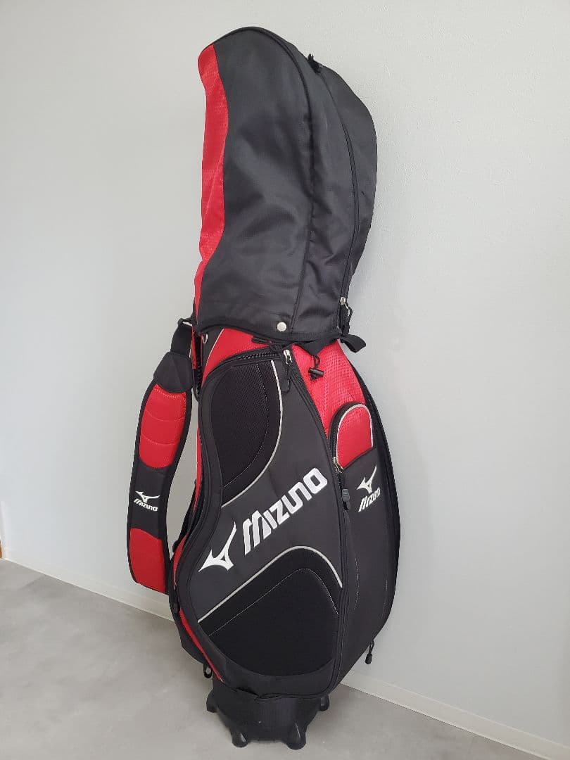 【未使用級】ミズノ ゴルフ　キャディバック 口径9型 初心者にも