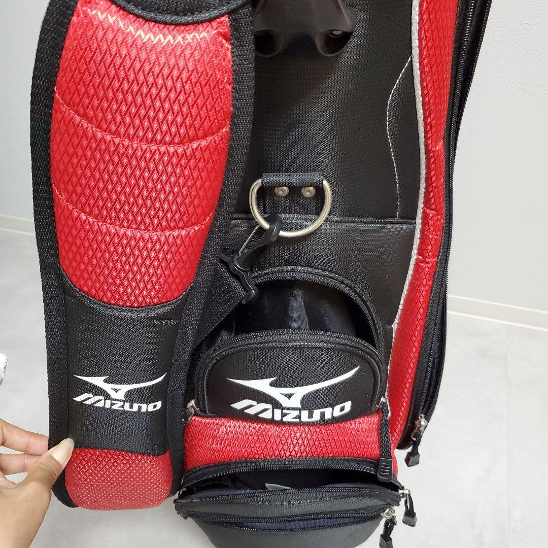 【未使用級】ミズノ ゴルフ　キャディバック 口径9型 初心者にも