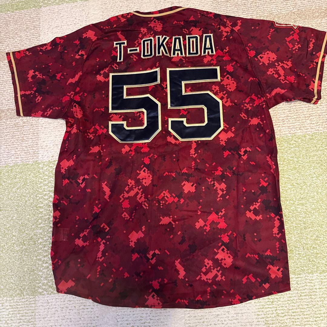 オリックスバファローズ　Ｔ岡田55 ハイクラスユニホーム