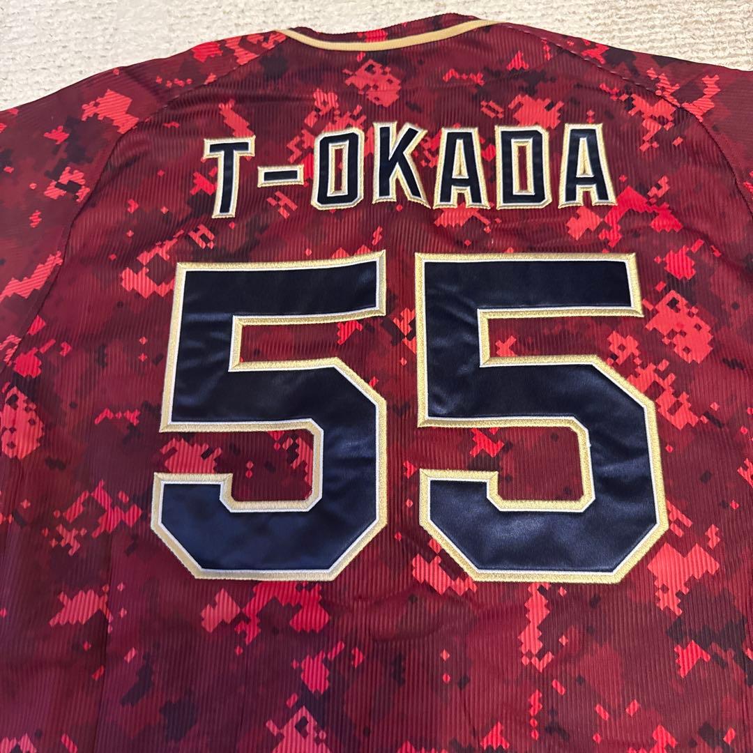 オリックスバファローズ　Ｔ岡田55 ハイクラスユニホーム