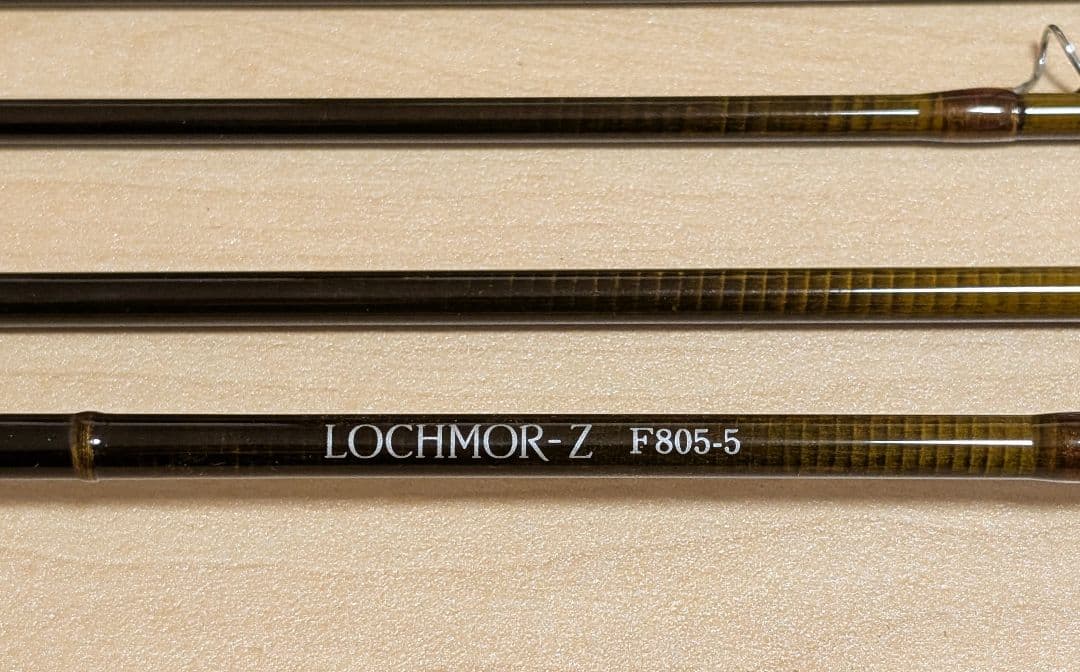 With the tree LOCHMOR-Z F805-5 フライロッド