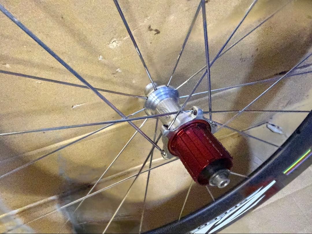 ZIPP1080 カーボンホイール リアホイール シマノフリー チューブラー