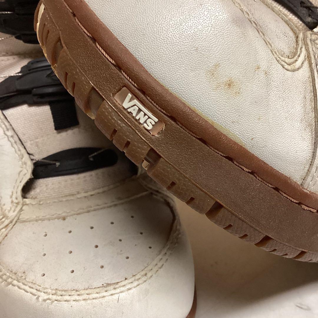 ホワイト ダイヤル式　vans スノーボード　ブーツ　27㎝　黒 （M85）