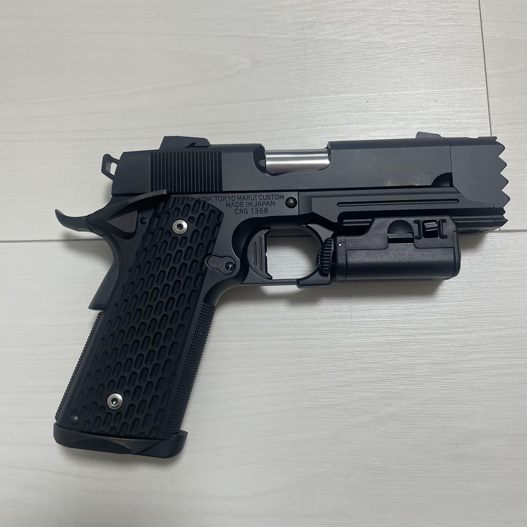 東京マルイ STRIKE.45 ガスガン　マイクロライトCQX付き