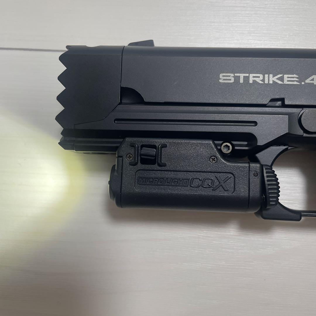 東京マルイ STRIKE.45 ガスガン　マイクロライトCQX付き