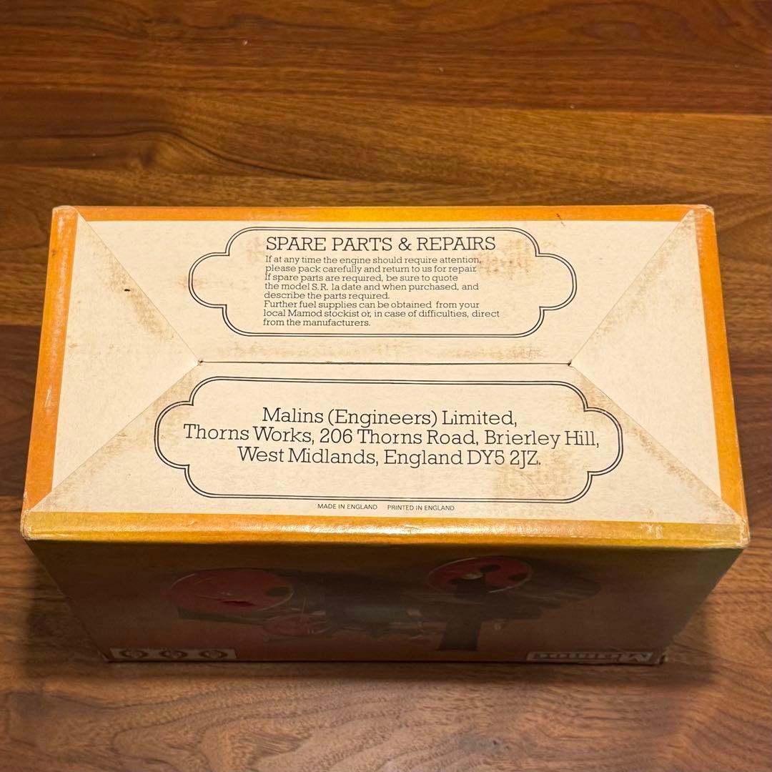 希少未使用☆Mamod社製スチームエンジン【スチームローラー】イギリス製 蒸気
