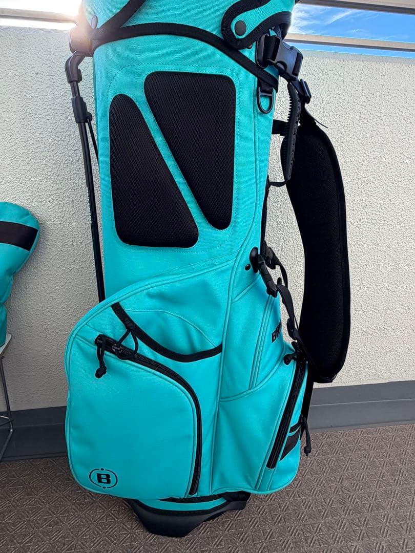 BRIEFING WINDANDSEA キャディバッグ ヘッドカバー3セット付き