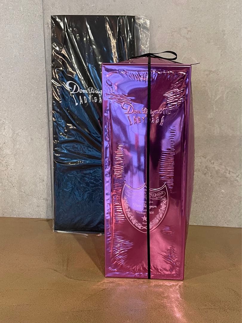 ドンペリニヨン ロゼ ヴィンテージ2008 レディガガ限定ギフトBOX