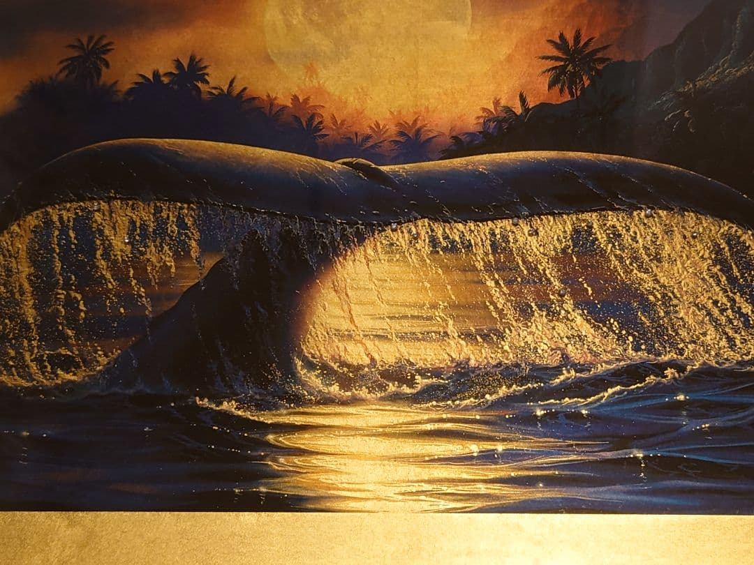 クリスチャン・ラッセン　版画　※写真、説明追加