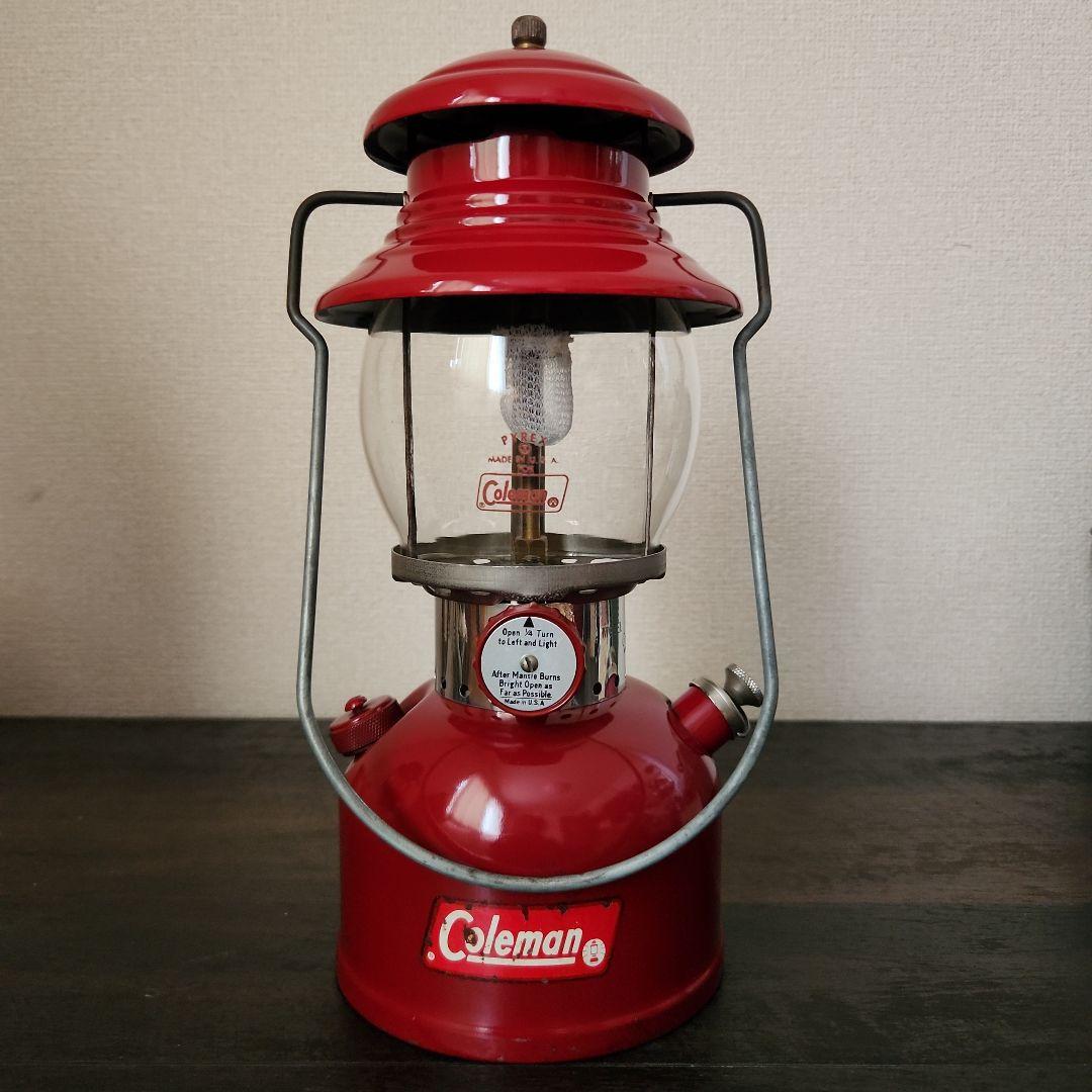 Coleman ランタン 1961年10月 200A バーガンディー