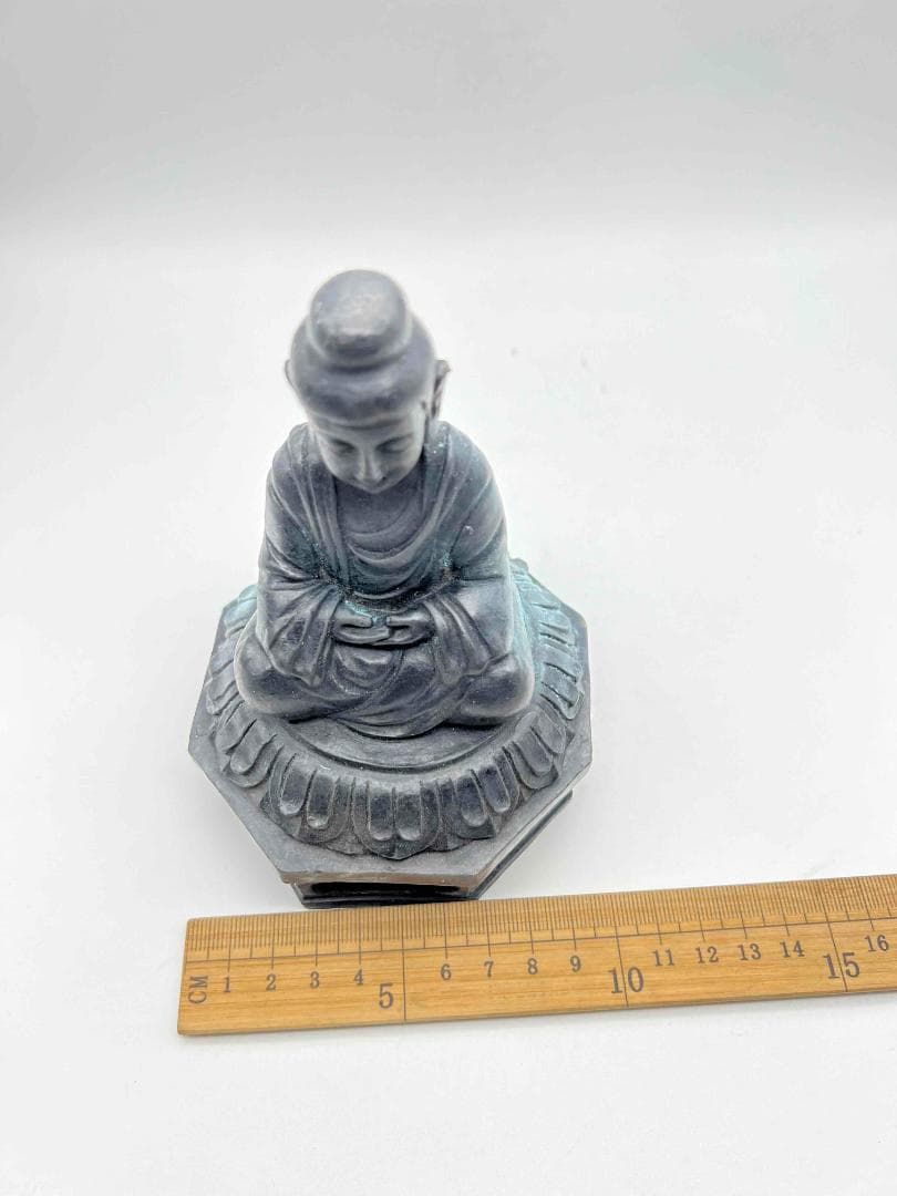 台湾台北故宮博物院複製品　阿弥陀如来　証明書付き(B-79)