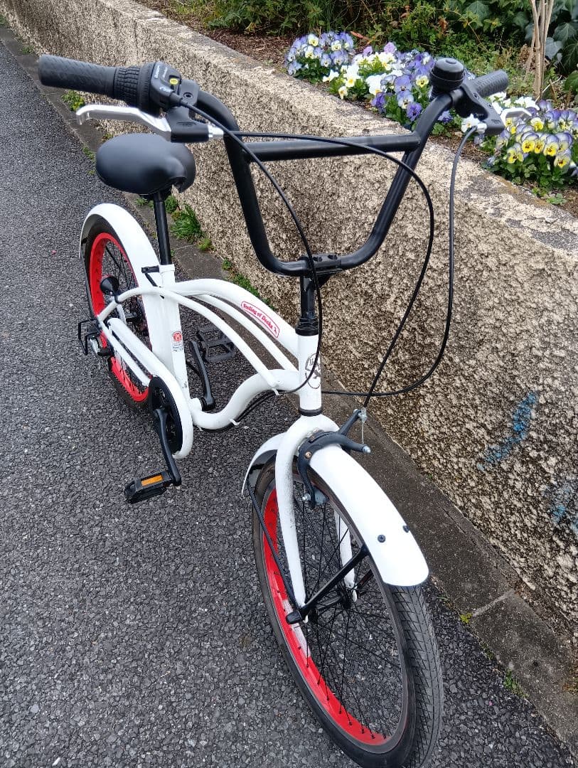 ビーチクルーザー 　２２インチ　外装６段　Feeling of Decks