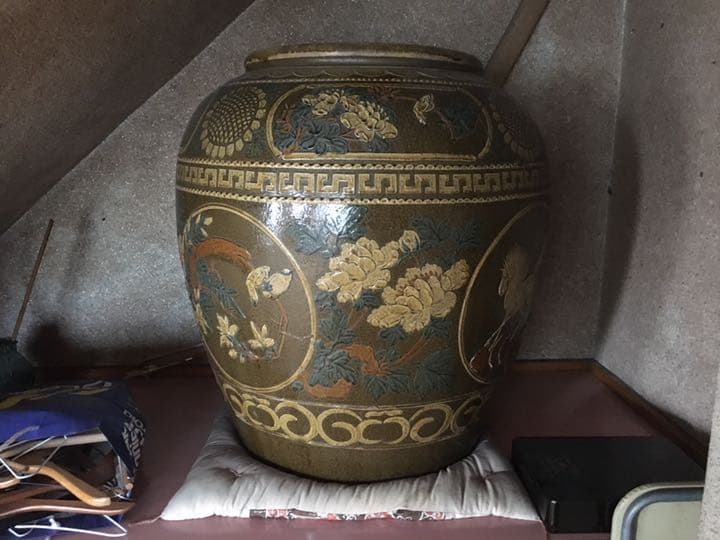 壺　超特大　※引取限定　骨董　芸術　置物